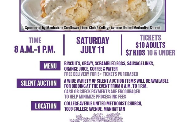 Fundraiser Breakfast & Silent Auction on July 11, 2026