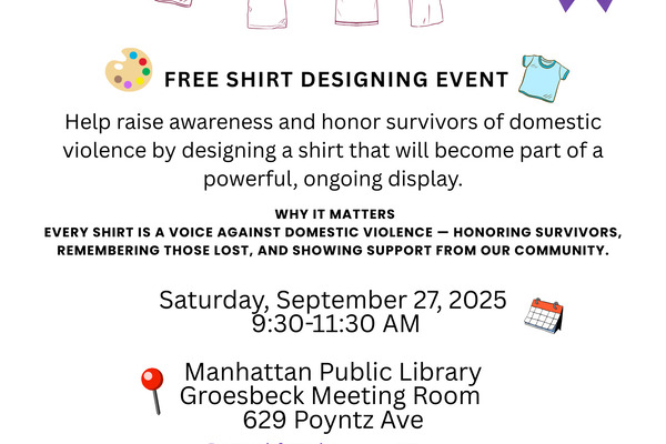 Make a Shirt for the Clothesline Project